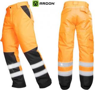 Spodnie Robocze Ostrzegawcze Zimowe Ocieplane Nieprzemakalne Ardon Howard S-XXXL