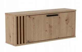 Konsola "LAMELLO-2w" dąb artisan 80cm, wisząca