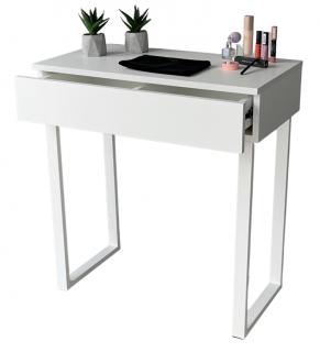 Toaletka / konsola "LENA" biała mat 75cm, białe U