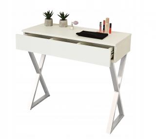 Toaletka / konsola "VOGA" biała mat 90cm, biały X