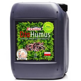 Biohumus z Dżdżownic w Płynie - Wermikompost Płynny Ekagro 10L Bio humus w płynie, koprolity