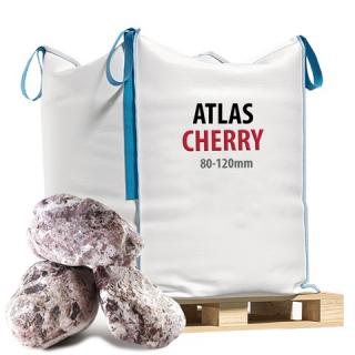 Duże Otoczaki Kamienie Ogrodowe Atlas Cherry 80-120mm - Big Bag Otoczak Atlas 80-120mm