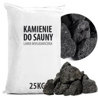Kamienie do Sauny - Lawa Wulkaniczna 25KG Włoska Lawa Wulkaniczna do Sauny