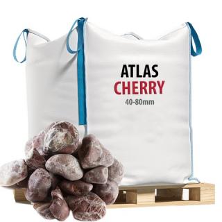 Kamienie Ozdobne Otoczak Atlas Cherry 40-80mm - Big Bag Otoczak Atlas 4-8cm
