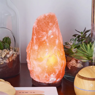 Lampa solna - pomarańczowa 3-5 kg Sól himalajska, Jonizator