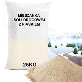 Mieszanka Piasku i Soli Drogowej do Zwalczania Gołoledzi Mieszanka piasku i soli do zwalczania gołoledzi