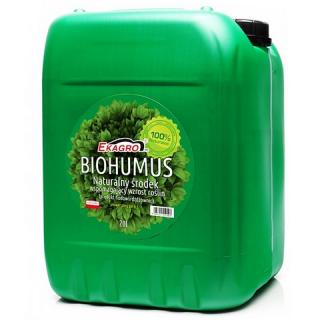 Wermikompost płynny Biohumus z Dżdżownic Ekogra 20L Bio humus w płynie, koprolity