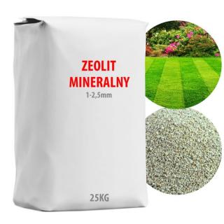 Zeolit 1-2,5 mm do Piaskowania Trawnika Zeolit Mineralny