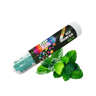 Kulki smakowe klik RainBalls - Mięta +- 21 szt.