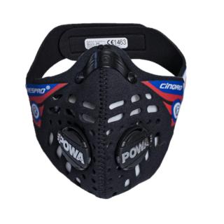 Respro CE Cinqro Maska antysmogowa - L, Czarny