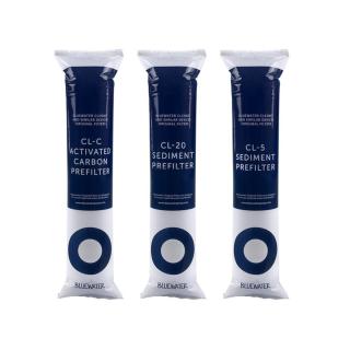 Zestaw oryginalnych wkładów wymiennych Bluewater (serwis podstawowy)