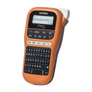 Brother Industrial durable label maker PTE110VP Orange ...nie z tej ziemi - OFERTY z KOSMOSU