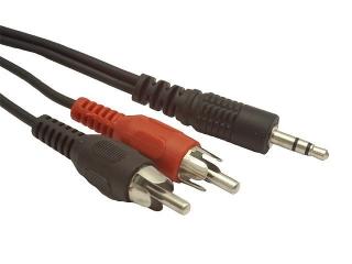Cablexpert 1.5m, 3.5mm/2xRCA, M/M 1.5 m, Black, Red, Biały ...nie z tej ziemi - OFERTY z KOSMOSU