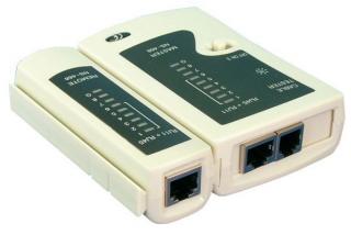 Logilink Cable tester for RJ11, RJ12 and RJ45 with remote unit ...nie z tej ziemi - OFERTY z KOSMOSU