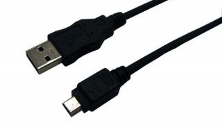 Logilink USB MINI-B 5-pin 180 Cert 1.8m Mini-USB B, USB A, 1.8 m, Black ...nie z tej ziemi - OFERTY z KOSMOSU