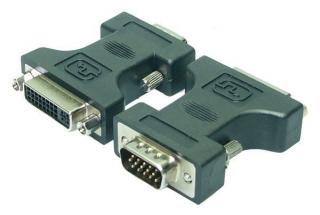 OEM DVI to VGA adapter : VGA, DVI-I ...nie z tej ziemi - OFERTY z KOSMOSU