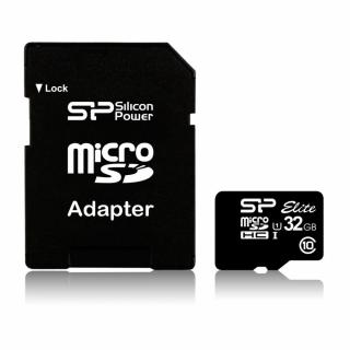 Silicon Power Elite UHS-I 32 GB, MicroSDHC, Flash memory class 10, SD adapter ...nie z tej ziemi - OFERTY z KOSMOSU