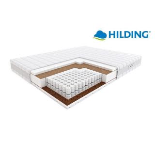 HILDING PASODOBLE - materac kieszeniowy, sprężynowy, Rozmiar - 140x200, Pokrowiec - Tencel, Twardość - bardzo twardy NAJLEPSZA CENA, DARMOWA DOSTAWA