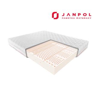 JANPOL DEMETER - materac lateksowy, piankowy, Twardość - średni, Rozmiar - 80x190, Pokrowiec - Puroactive NAJLEPSZA CENA, DARMOWA DOSTAWA