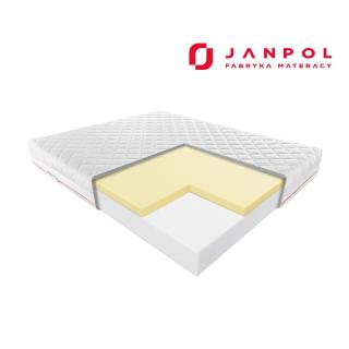JANPOL JULIA – materac termoelastyczny, piankowy, Rozmiar - 100x200, Pokrowiec - Puroactive NAJLEPSZA CENA, DARMOWA DOSTAWA