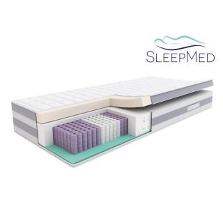 SLEEPMED HYBRID SUPREME PLUS - materac multipocket, sprężynowy, Rozmiar - 140x200 NAJLEPSZA CENA, DARMOWA DOSTAWA