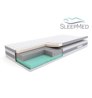 SLEEPMED PREMIUM PLUS - materac termoelastyczny, piankowy, Rozmiar - 80x200 NAJLEPSZA CENA, DARMOWA DOSTAWA
