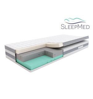 SLEEPMED SUPREME PLUS - materac termoelastyczny, piankowy, Rozmiar - 80x200 NAJLEPSZA CENA, DARMOWA DOSTAWA