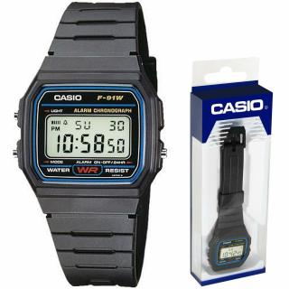 Męski CASIO F-91W-1YER 33mm