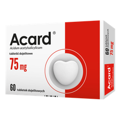 Acard 75mg tabletki 60 sztuk