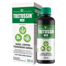 Domowa Apteczka Tretussin Med syrop czarna porzeczka 165ml