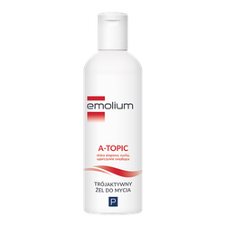 EMOLIUM A-TOPIC TRÓJAKTYWNY ŻEL DO MYCIA 200ml