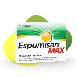 Espumisan max 140mg 20 kapsułek