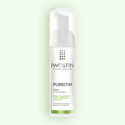 Iwostin Purritin Pianka oczyszczająca 165ml DATA WAŻNOŚCI 31.03.2025