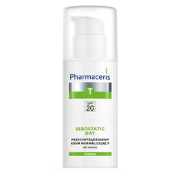 Pharmaceris T SEBOSTATIC DZIEŃ Przeciwtrądzikowy krem normalizujący SPF 20 do twarzy 50ml