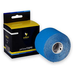 yellowTAPE Taśma do kinesiotapingu niebieska 5cm x 5m