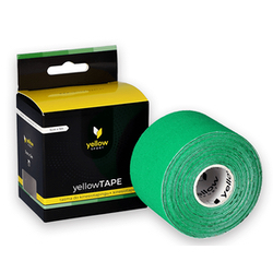 yellowTAPE Taśma do kinesiotapingu zielony 5cm x 5m