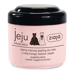 Ziaja Jeju Czarny cukrowy peeling do ciała 200ml