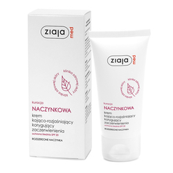 Ziaja Med Kuracja naczynkowa Krem kojąco-rozjaśniający SPF20 50ml