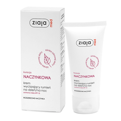 Ziaja Med Kuracja naczynkowa Krem wyciszający rumień na dzień/noc 50ml
