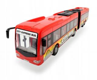 Dickie Autobus City Express czerwony 46 cm