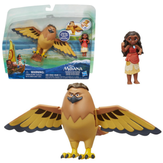 Lalka VAIANA MOANA SKARB OCENAU +Jastrząb HASBRO