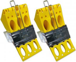 2x MOCNY BLOKADA KLIN POD KOŁO UCHWYT E53 LOKHEN