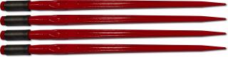4x ZĄB ŁADOWACZA PROSTY 810 mm + TULEJKA CHWYTAKA KROKODYLA TURA WIDŁY