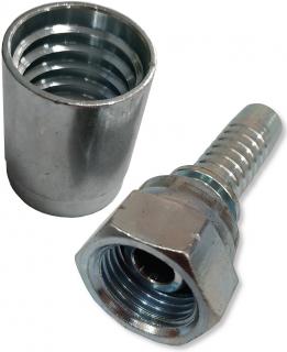 5x ZAKUWKA PROSTA ORING 3/8' Z TULEJĄ NA WĄŻ 3/8'