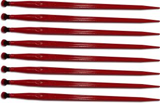 8x ZĄB ŁADOWACZA PROSTY 810 mm CHWYTAKA KROKODYLA TURA WIDŁY