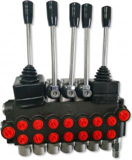AG ROZDZIELACZ HYDRAULICZNY 7 SEK 40L Z JOYSTICKAMI