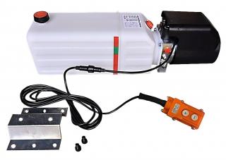 Agregat hydrauliczny 2,0kW 24V 8L 1-str