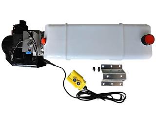 Agregat hydrauliczny 2,5 kW 24 V 11 L 2-str.