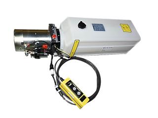 Agregat hydrauliczny wywrotu 12V SPX zbiornik pilot 8L 1-str.