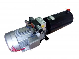 Agregat zasilacz 380 VAC 2,2kW, pompa 2 cm3, zbiornik 8 L, 1x Elektrozawór